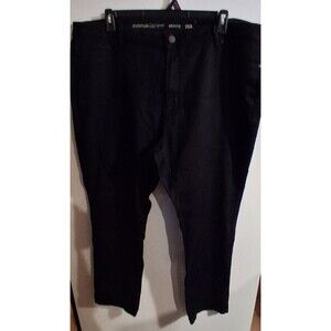 Avenue Denim Black Skinny Jeggings Sz 26A